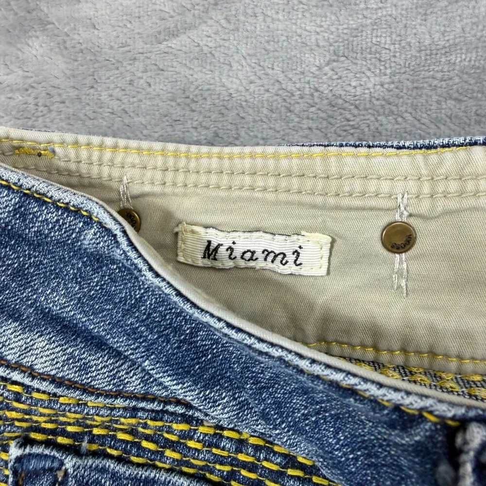 Vigoss Bermuda Denim Shorts Women's 7/8 - 29‎ Blue Jean Shorts